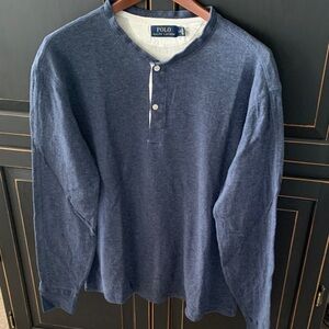 Polo Ralph Lauren Men's Blue Long Sleeve Shirt